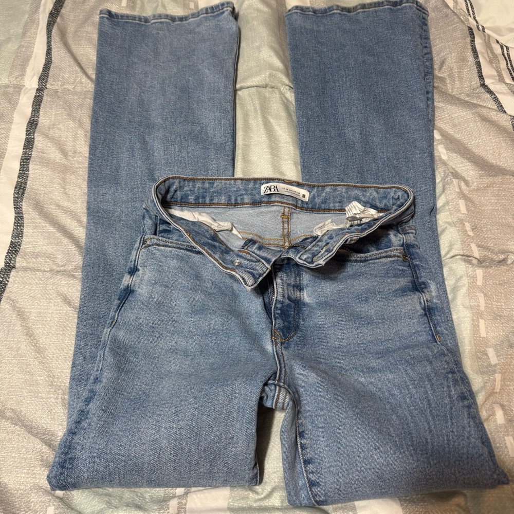 Zara Classic Blue Denim Pants
